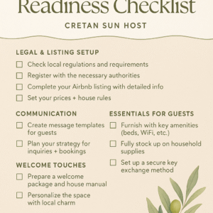 Airbnb Checklist