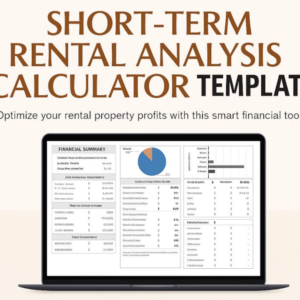 Short Term Rental Analysis Calculator